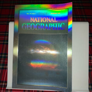 National Geographic Magazine, December 1988 holographic covers